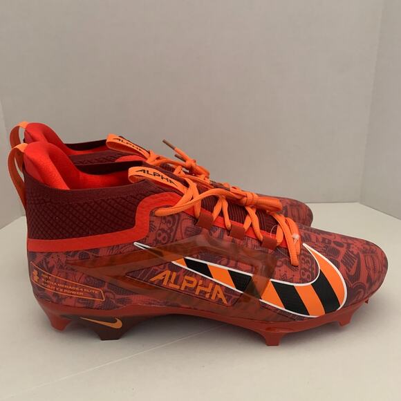 Nike Men\'s Size 12.5 Alpha Menace 4 Elite NRG Football Cleats FQ4046-600 main image 12